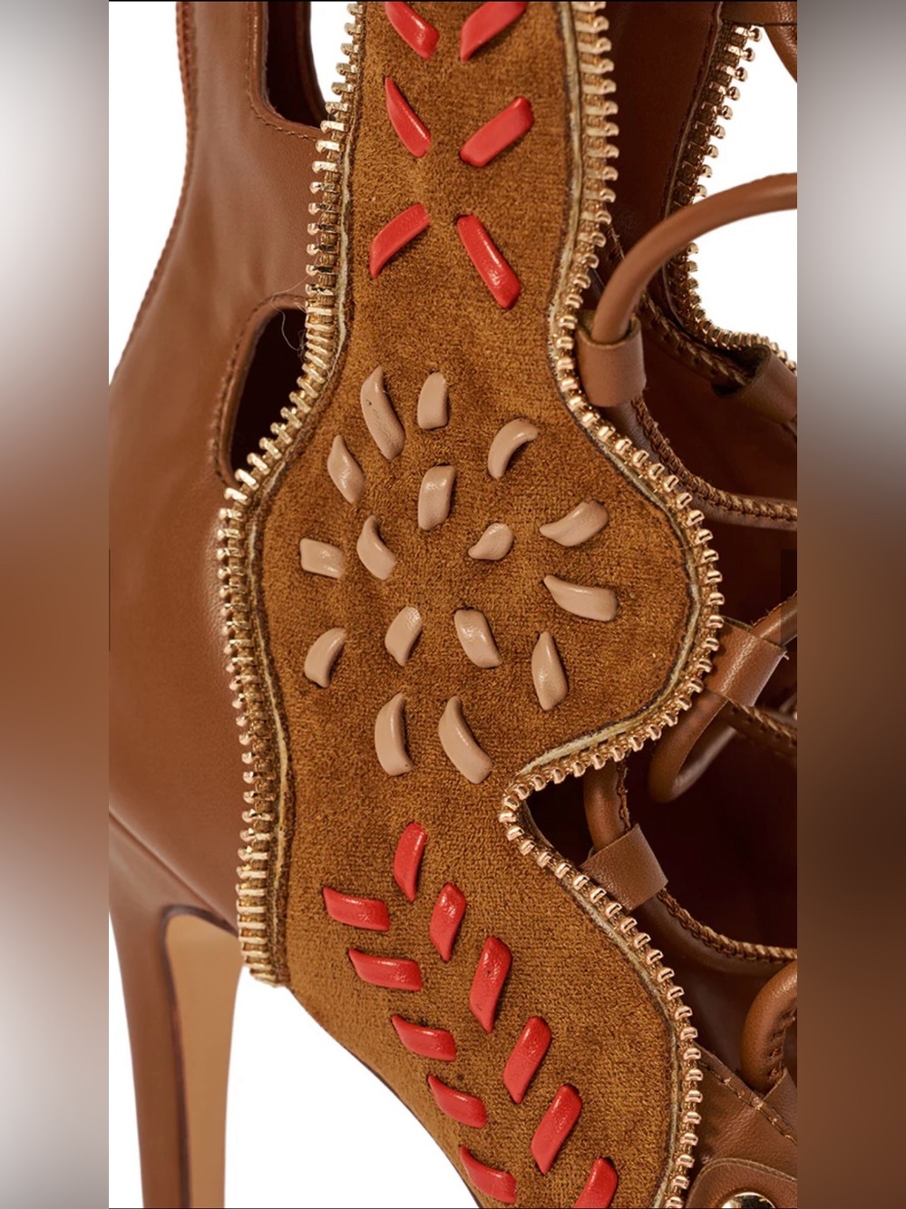 NWOB! AZALEA WANG SHAI TAN GLADIATOR - Picture 4 of 11